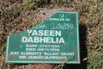 DABHELIA Yaseen 1994-1996