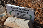MPONGOSE Patience Pinkie 1969-2012