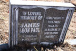 JAMES Leon Paul 1953-2008