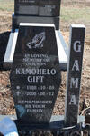 GAMO Kamohelo Gift 1988-2008