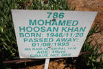KHAN Mohamed Hoosan 1946-1995
