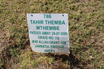 MTHEMBE Tahir Themba -2000