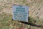 JEEBHAY Ayesha 1917-1999