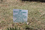 ADAM Khatija Ahmed 1922-2005