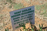 MUHAMMED Hanif Goolam Hoosen 1943-2012