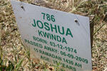 KWINDA Joshua 1974-2009