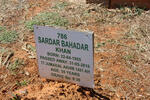 KHAN Sardar Bahadar 1955-2010