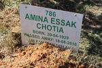 CHOTIA Amina Essak 1929-2010