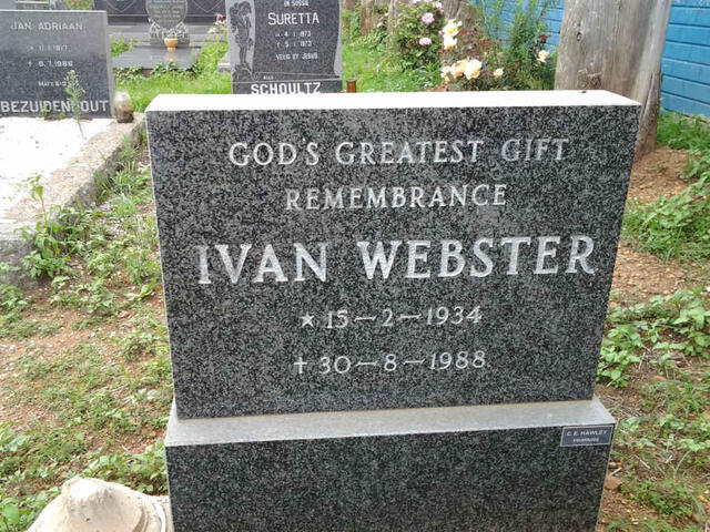 WEBSTER Ivan 1934-1988