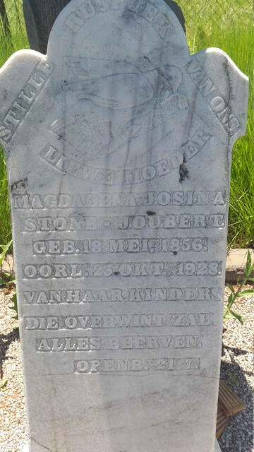 STONE Magdalena Josina nee JOUBERT 1856-1928