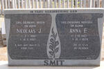 SMIT Nicolaas J. 1897-1967 & Anna E. 1907-1979