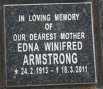 ARMSTRONG Edna Winifred 1913-2011