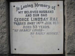 RAE George Lindsay -1971