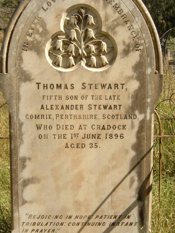 STEWART Thomas -1896