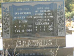 ERASMUS Louw 1921-1988 & Cecilia Susanna J. 1919-1986