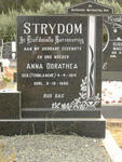 STRYDOM Anna Dorathea nee TERBLANCHE 1914-1986