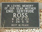 ROSS Enid Gertrude 1923-1991