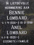 LOMBARD Bennie 1930-1998 & Anel 1933-