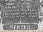 GERBER Frans Antonie 1906-1960 & Cecilia Maria MULDER 1902-1980