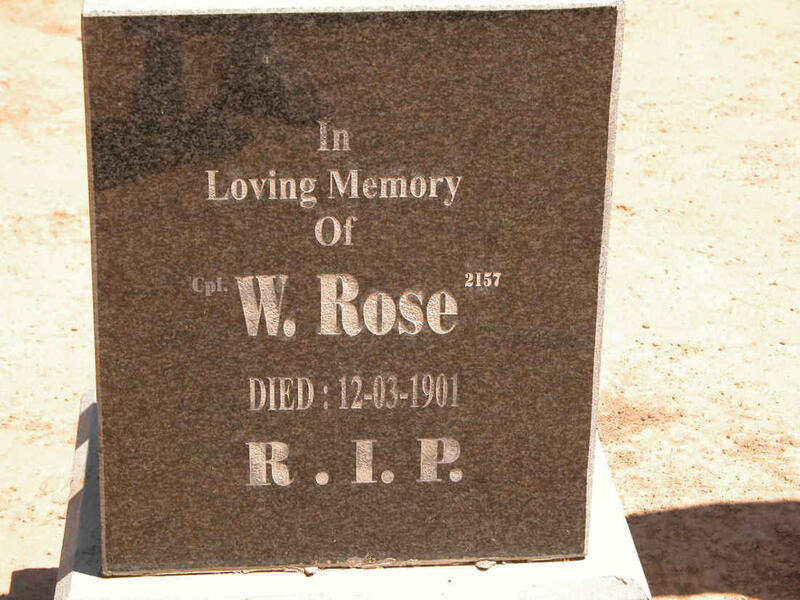 ROSE W. -1901