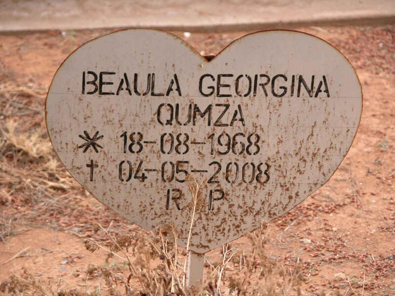 QUMZA Beaula Georgina 1968-2008