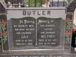 BUTLER Wilfred 1919-2003 & Lily 1918-1999