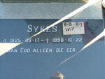 ? Sykes 1925-1998