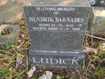 LUDICK Hendrik Barnades 1935-1986