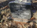 ANDERSON Augustine Frederick 1913-2002 & Zena -1969