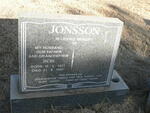 JONSSON Bob 1927-1997