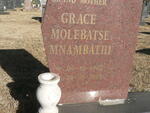 MNAMBATHI Grace Molebatse 1942-1999