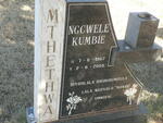 MTHETHWA Ngcwele Kumbie 1967-2005