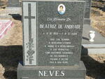 NEVES Beatriz De Andrade 1932-2004