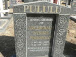 PULULU Archibald Ntsime Phoofolo 1920-2003