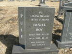 PULE Daniel Boy 1935-2003