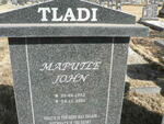 TLADI Maputle John 1952-2002