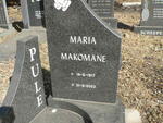 PULE Maria Makomane 1917-2002