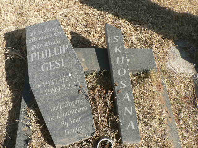 SKHOSANA Phillip Gesi 1937-1999