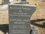 NKOMO Clifford Msizi 1972-2002