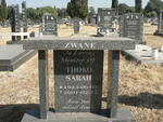 ZWANE Thoko Sarah 1943-2001
