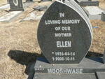 MBOSHWASE Ellen 1926-2003