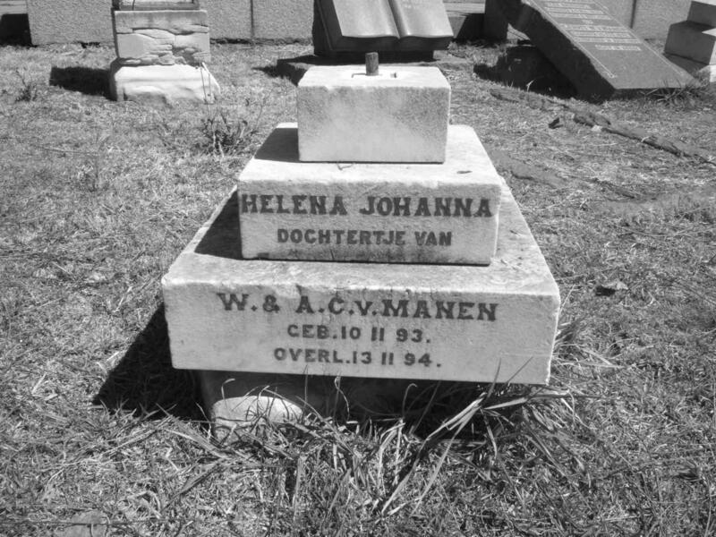 MANEN Helena Johanna, van 1893-1894