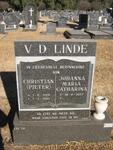 LINDE Christian, v.d. 1920-1995 & Johanna Maria Catharina 1927-