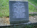 BULLOCK George William 1875-1952 & Jane Ella ROSS 1872-1946