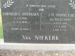 NIEKERK Cornelius Johannes, van 1896-1974 & J.H. BISSCHOFF 1918-1995 :: VAN NIEKERK Annatjie 1947-1990