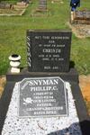 SNYMAN Christo 1946-1971 :: SNYMAN Phillip C. 1942-2011