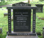 NGWABI Ntombifuthi Gertrude 1963-2007