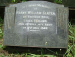 SLATER Frank William -1940