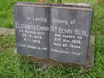 MILNE Wm. Henry -1939 & Elizabeth Emma 1878-1979