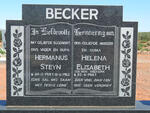 BECKER Hermanus Steyn 1915-1982 & Helena Elizabeth VAN NIEKERK 1914-